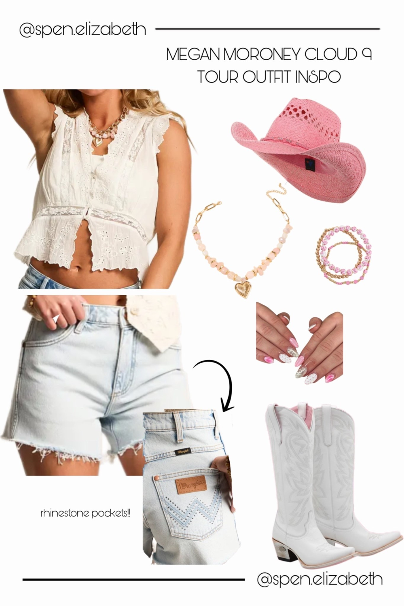 megan moroney cloud 9 tour concert outfit inspo!!