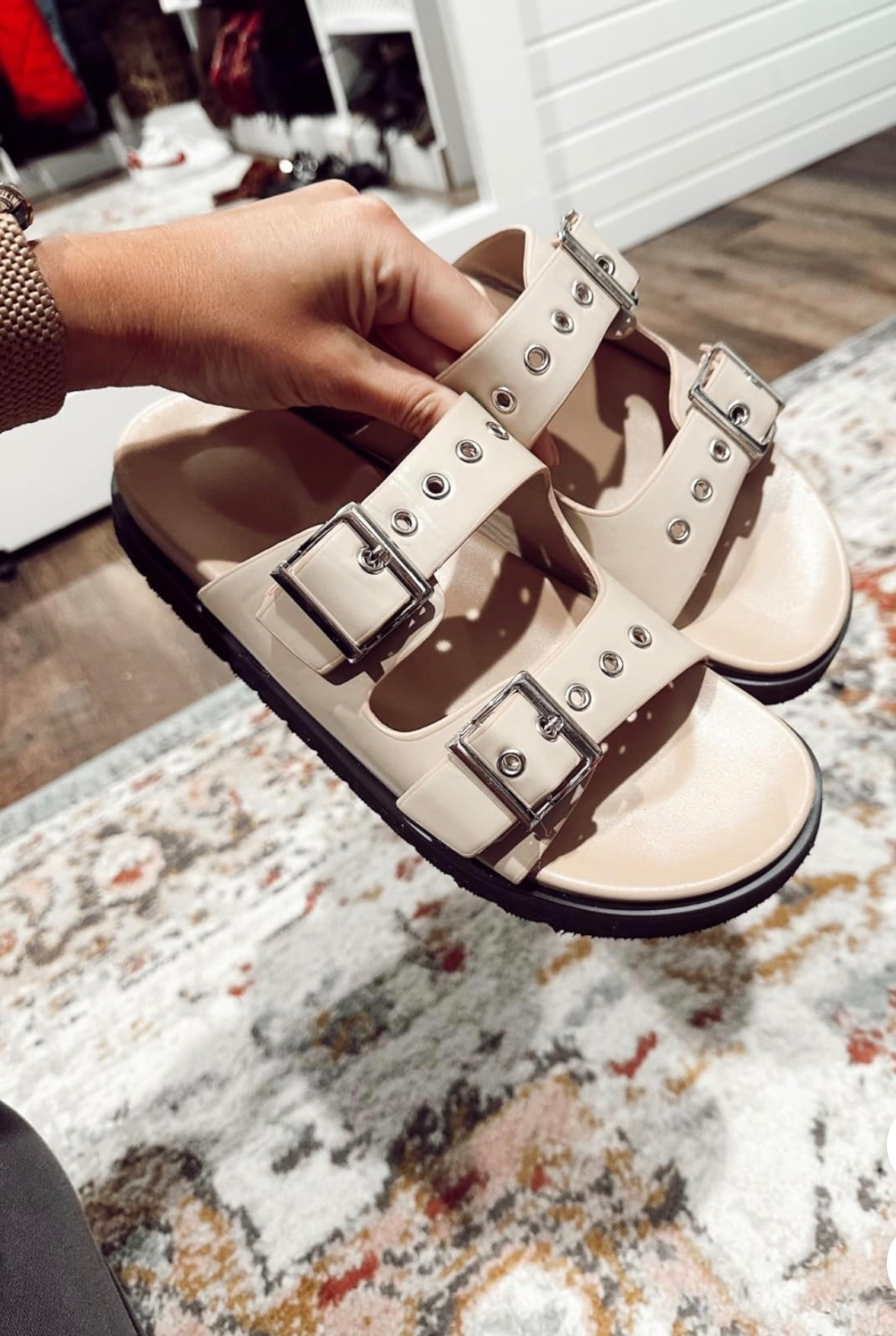 Loving these cute sandals for summer! Linking similar!

#LTKgrwm #LTKmomlife #LTKdayinmylife