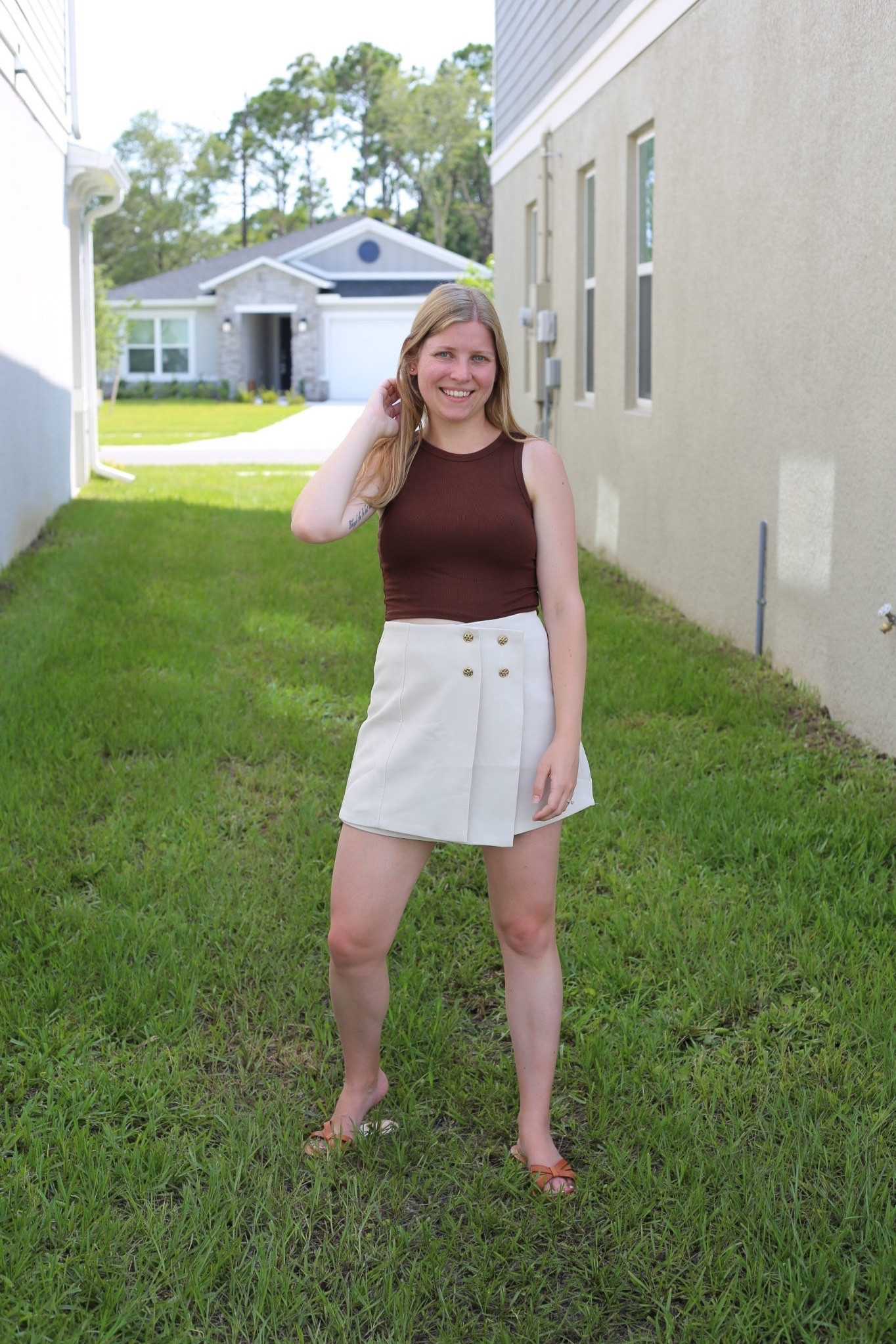I’m really loving neutrals lately. They’re classic, chic, and elegant. Not to mention, they’re great basics for every season! 

Thanks to @chicwish for this look! Also, you can get these @sarahflint_nyc sandals for under $250 right now! A steal! 

#LTKSeasonal #LTKshoecrush