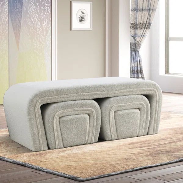 Polyester Blend Upholstered Bench | Wayfair North America