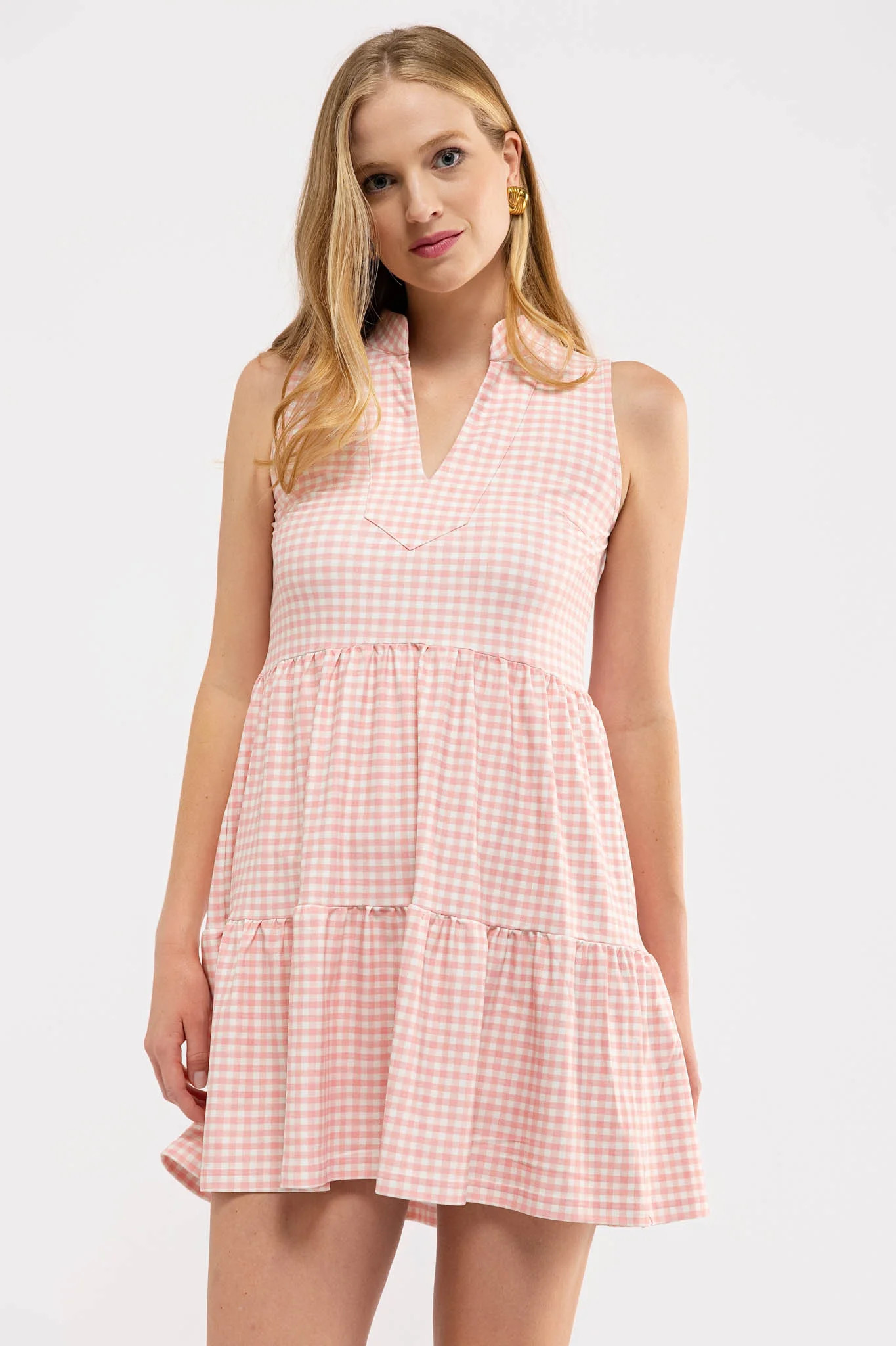 Tatum Dress - Pink Gingham | Smith and Quinn
