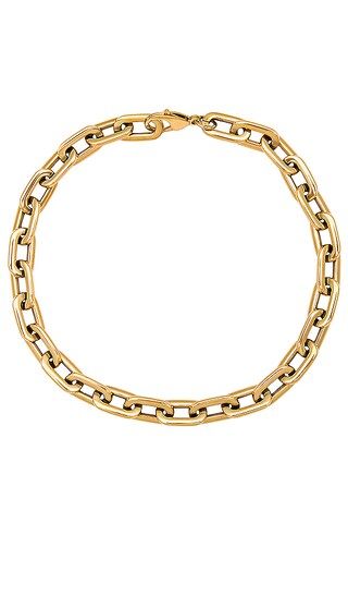 Gage Oversized Link Necklace in Gold | Revolve Clothing (Global)
