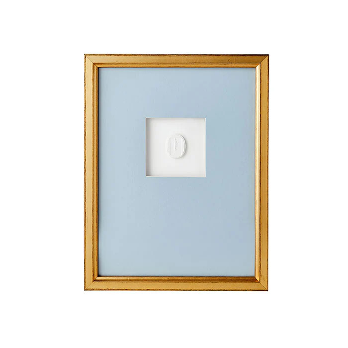 Tall Framed Intaglio I | Caitlin Wilson Design