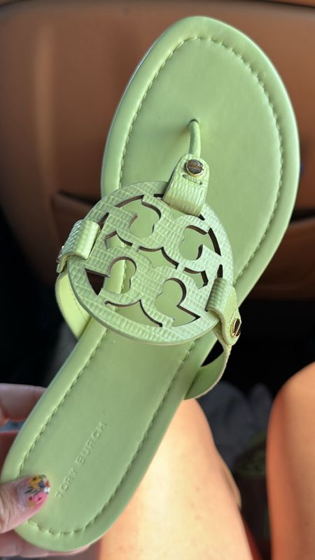 So in love with this color for my new Tory Burch Miller sandal 😍 super fun for spring + summer! 

#LTKShoeCrush