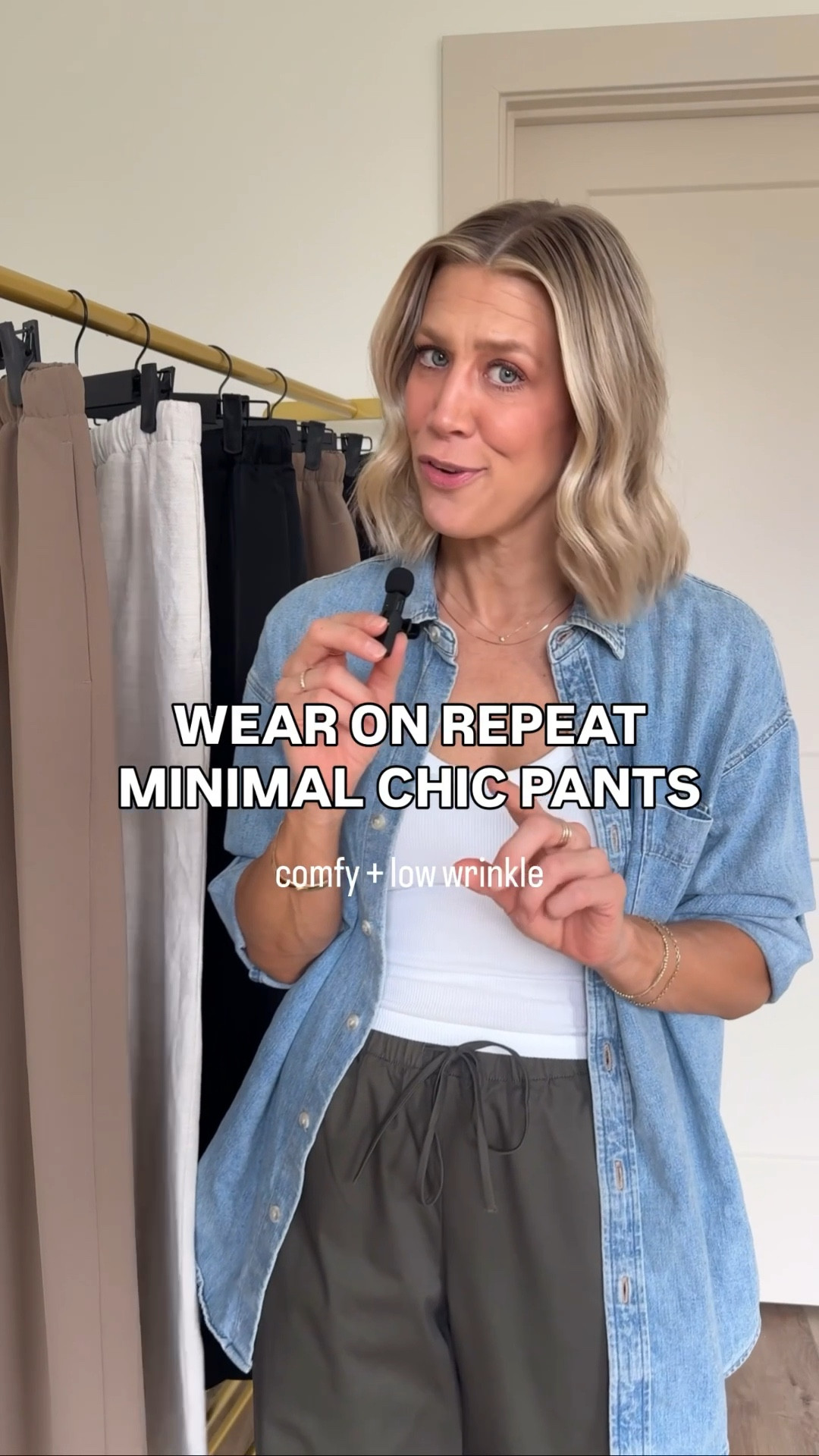 Comfy + Low Wrinkle Minimal Chic Pants 

@Aritzia #aritziapartner #ad #paidlink

#LTKootd #LTKOver40 #LTKgrwm