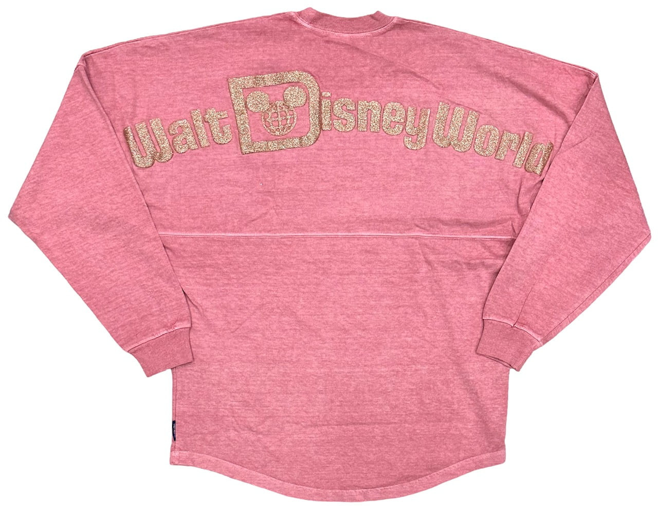 Walt Disney World Spirit Jersey Rose Gold Glitter Oversized Pink Pullover Shirt (Large, Pink Vint... | Walmart (US)