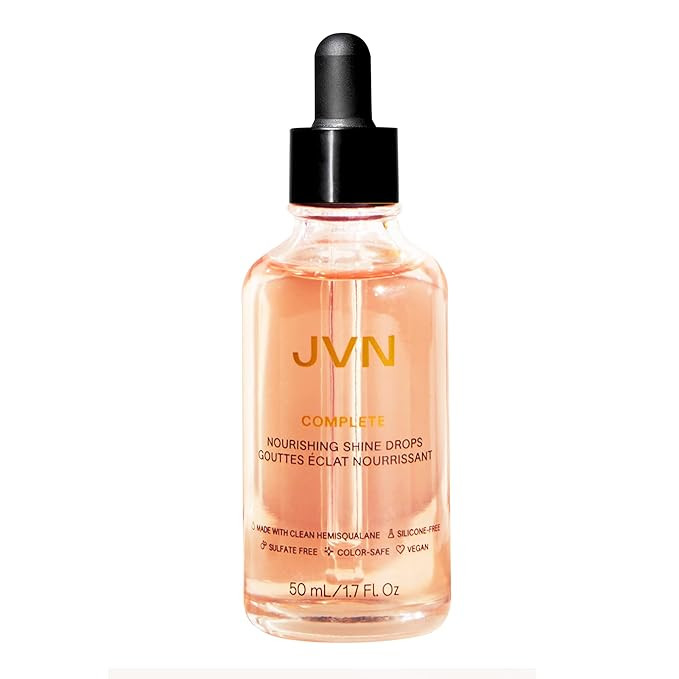 JVN Complete Nourishing Shine Drops, Hair Shine Drops for Hydration and Long-Term Hair Health, St... | Amazon (US)