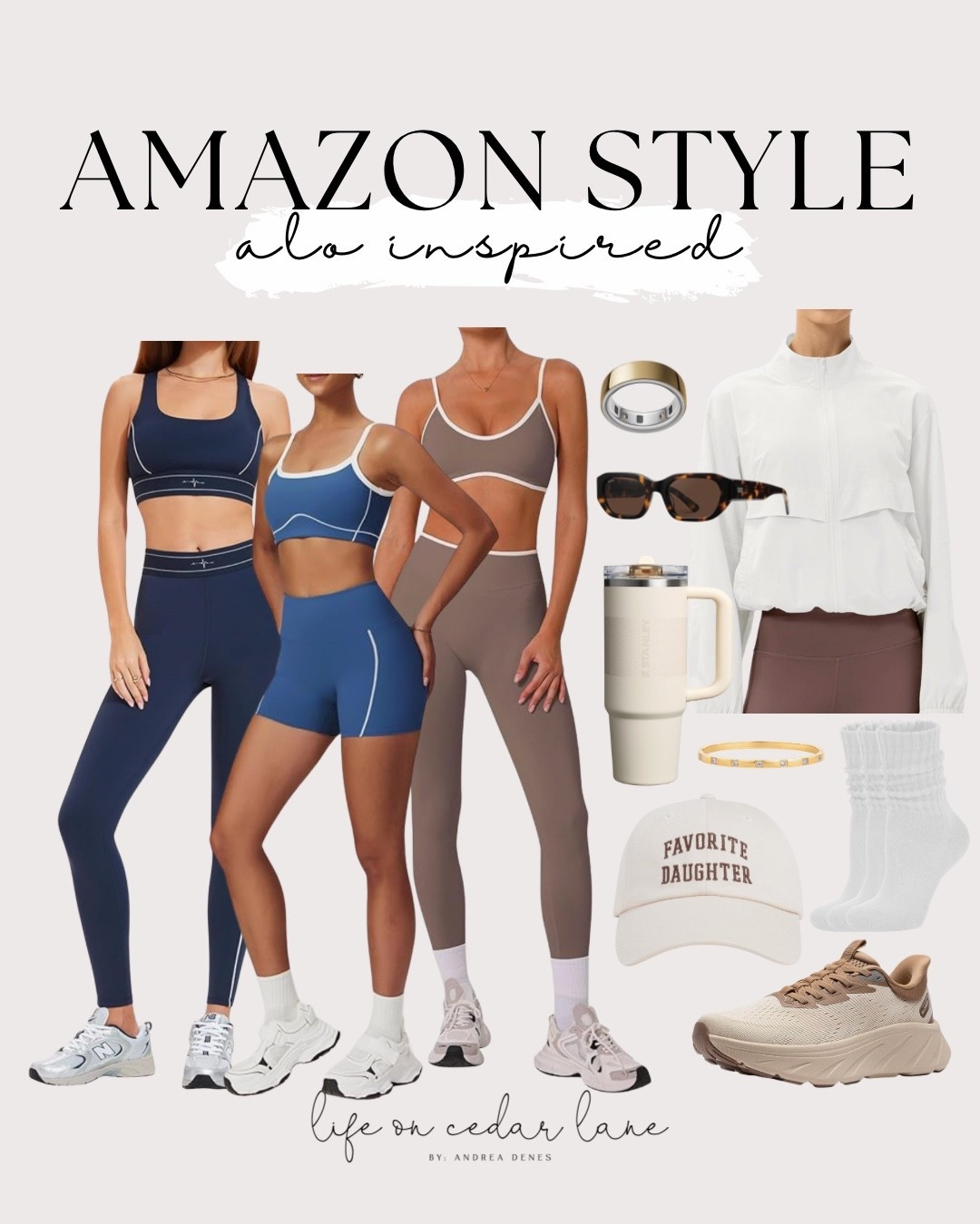 My go-to Amazon workout gear for a stylish and comfortable workout! #amazonstyle #workoutfashion

#LTKfitnessgoals #LTKActive #LTKSaleAlert