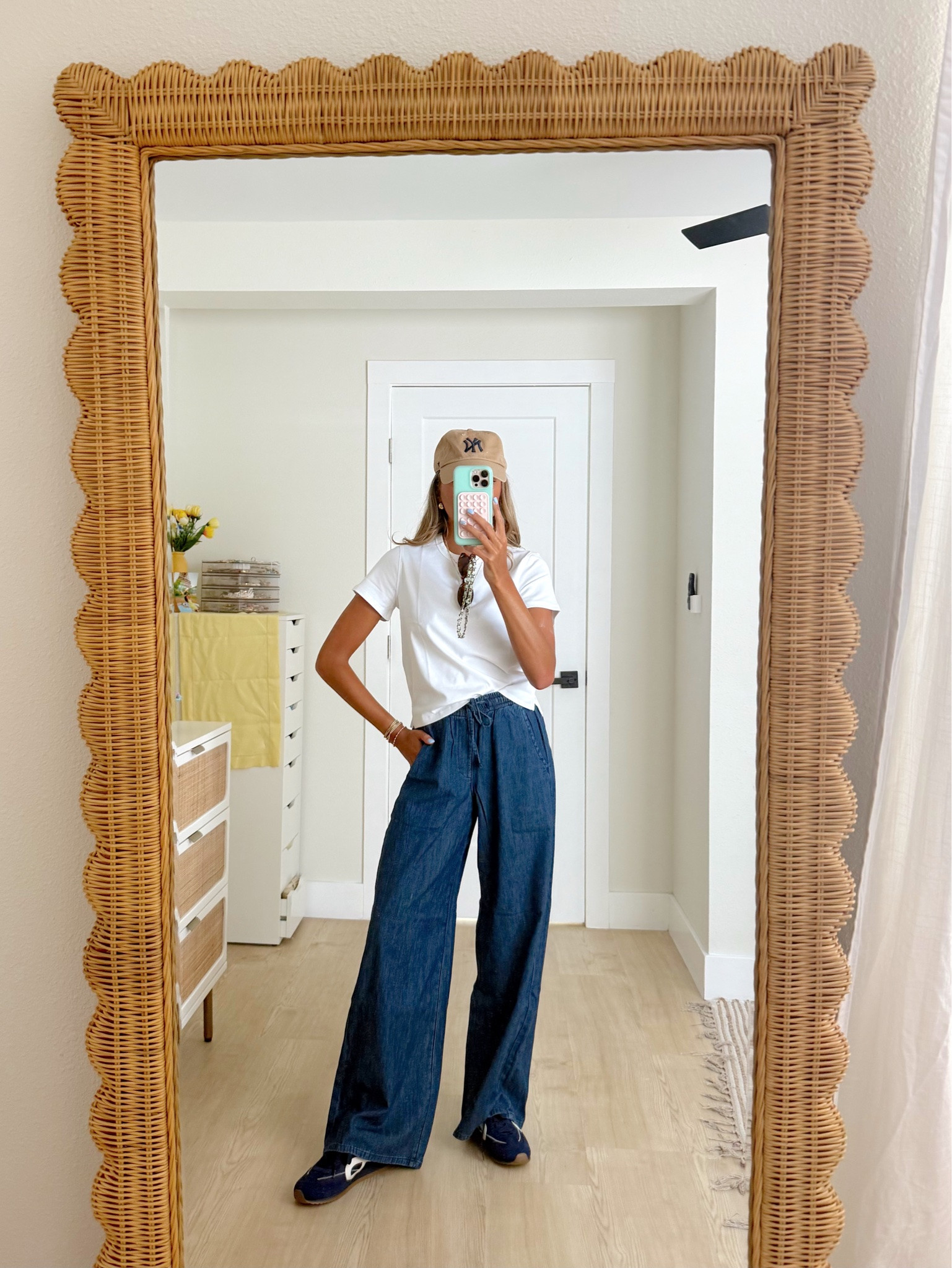 comfy casual fall outfit ideas🍂🤎 wearing an XS in sweaters and tops and 24 / 00 regular in jeans. love these from @macys !

#LTKootd