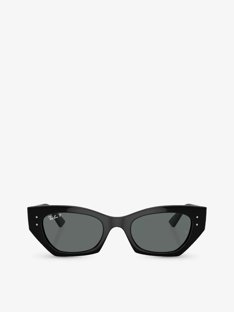 RB4430 Zena irregular-frame injected sunglasses | Selfridges