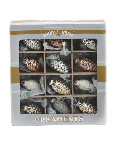 12pc Pinecones Ornament Set | Pillows & Decor | Marshalls | Marshalls