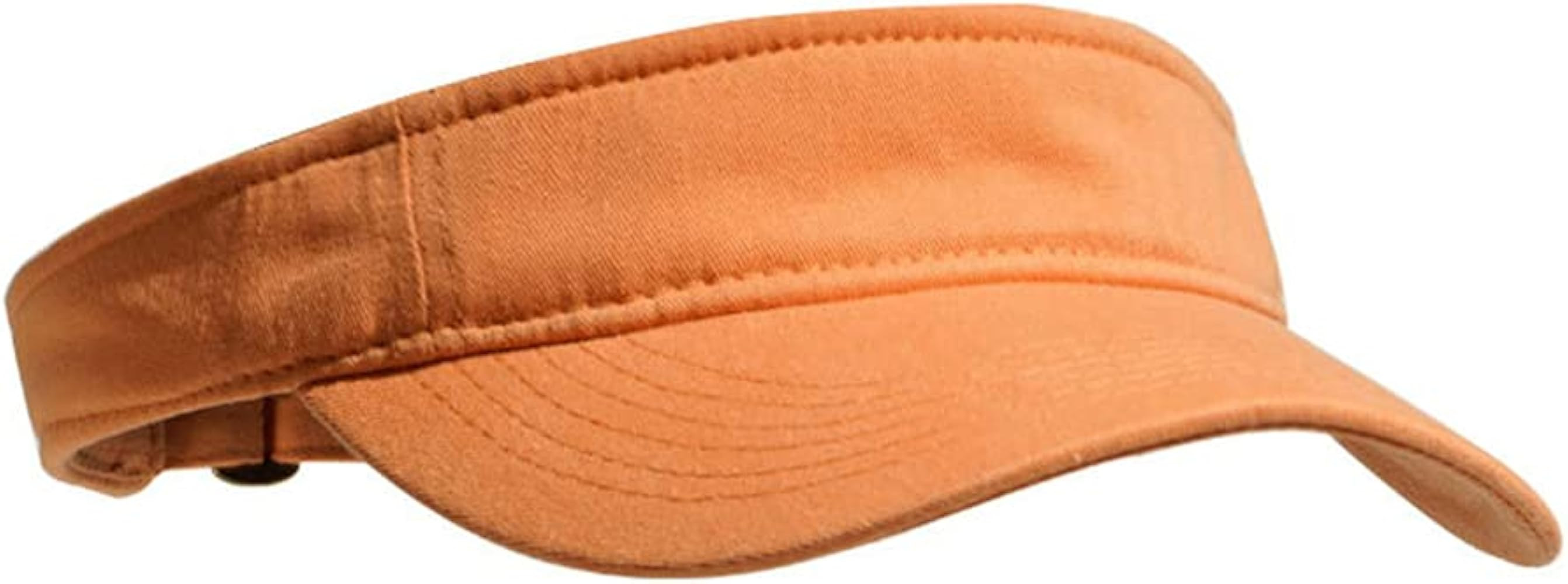 Sun Visors Hats for Women Men Pub Golf Visor Summer Running Cotton Cap with Adjustable Strap | Amazon (US)