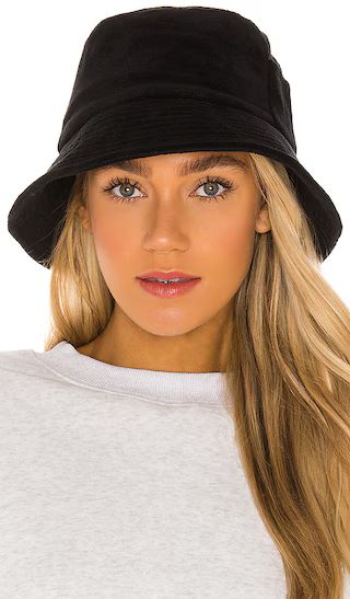 Wave Bucket Hat in Black | Revolve Clothing (Global)