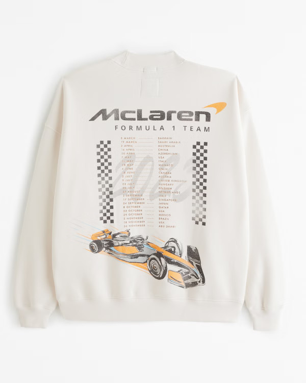 McLaren Graphic Crew Sweatshirt | Abercrombie & Fitch (US)
