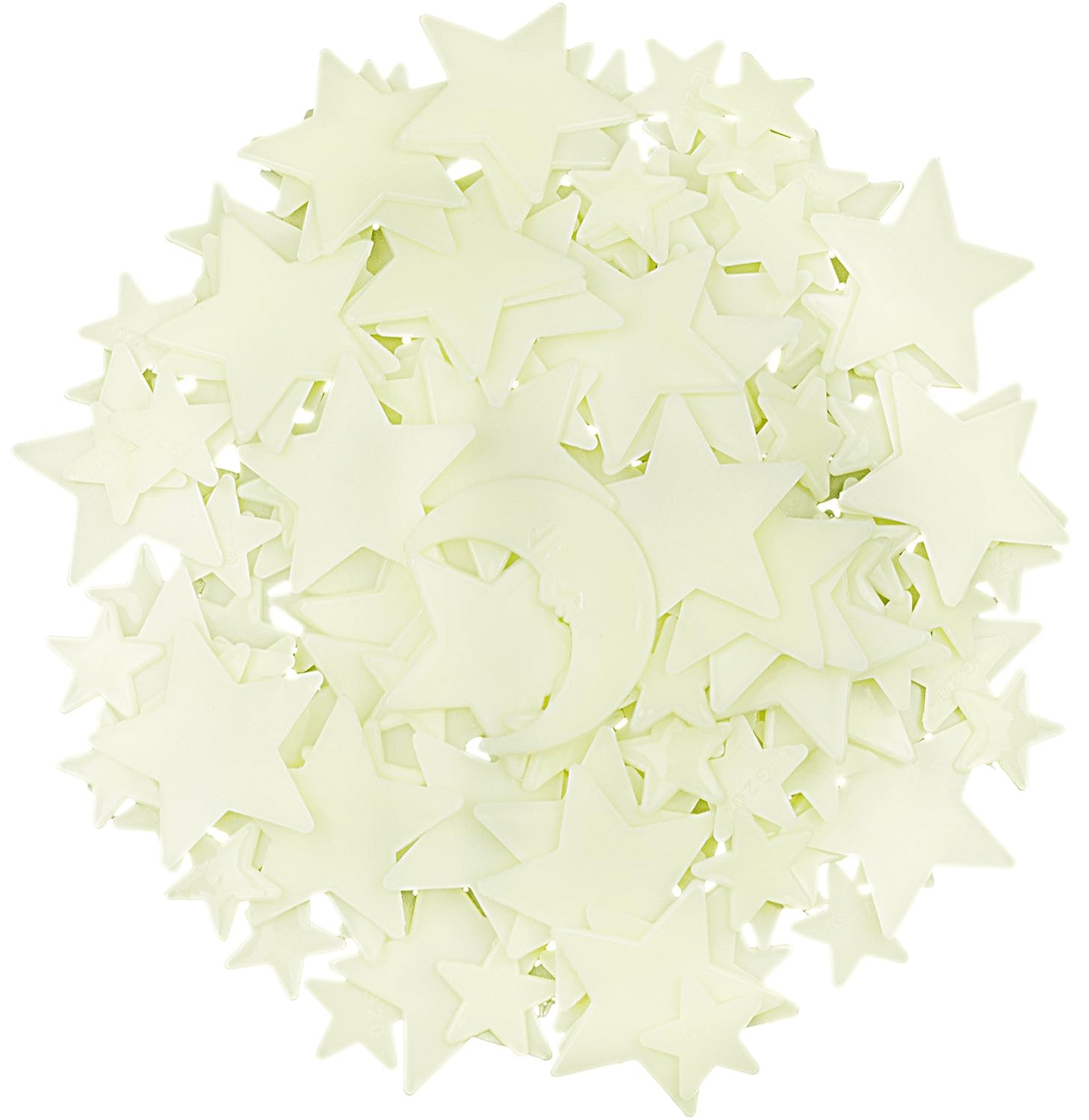 Glow in The Dark Stars - Includes Installation Material and Star map, 200 Glowstars, Only Glow St... | Amazon (US)