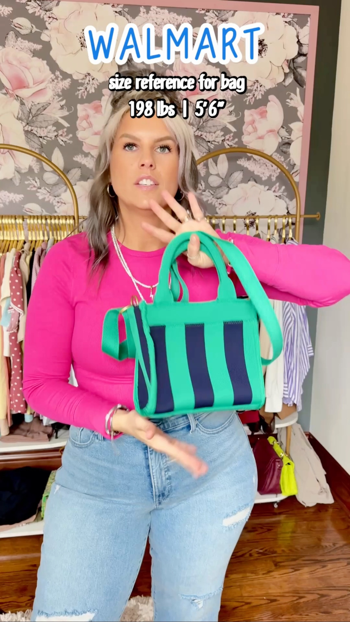 Walmart has Free Assembly purses now! This green and navy blue striped purse they just came out with is so dang cute. It’s the perfect size little tote and so cute for spring and summer. I’m obsessed! 💚💙

#LTKTravel #LTKSeasonal #LTKootd