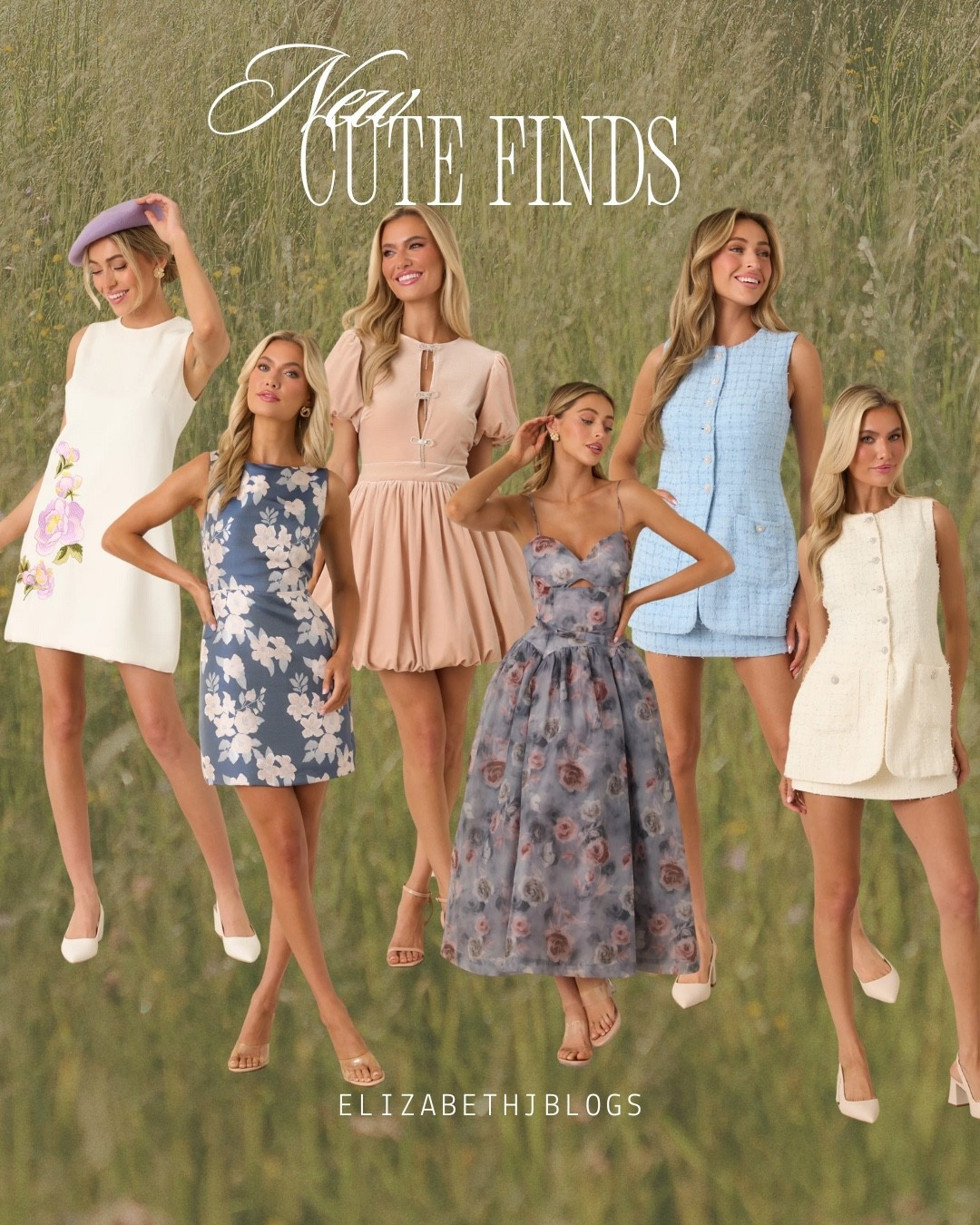 Spring dresses. New outfit ideas. Wedding guest dress. Date night outfit 