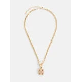Free Assembly Women's Goldtone Book Pendant Necklace with Cubic Zirconia, 16" + 3" Extender | Walmart (US)
