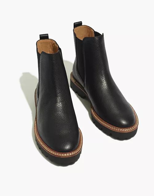 The Citywalk Lugsole Chelsea Boot in Leather | Madewell