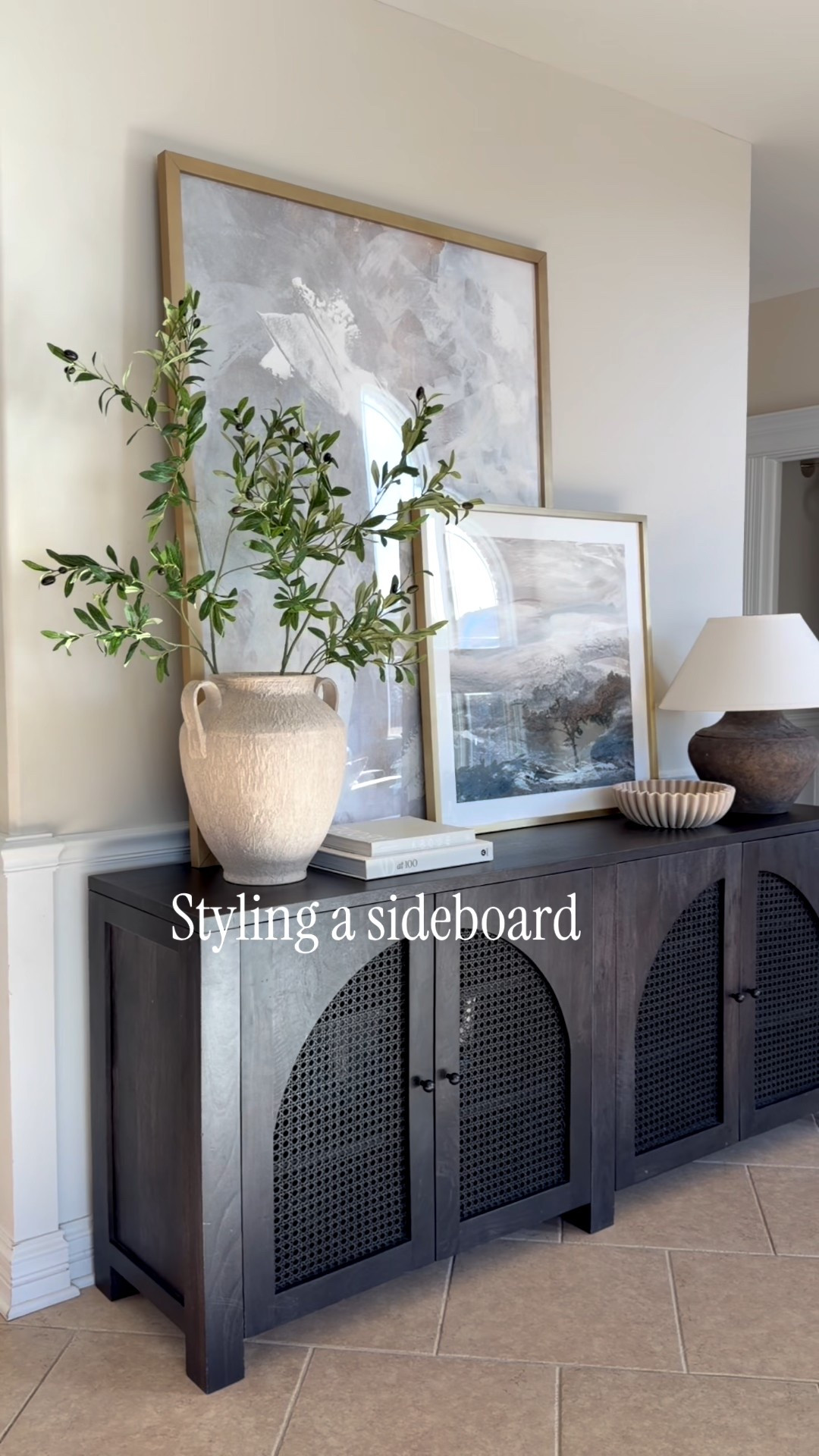Neutral sideboard styling using layered art, organic textures, and timeless decor pieces.
A simple formula that works in entryways, dining rooms, and living spaces.

Everything is linked here 🤍


#LTKHome #LTKSaleAlert #LTKSeasonal
