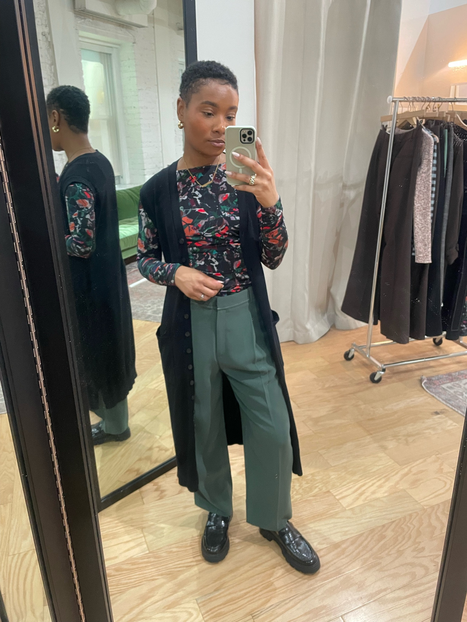 Swapped out the trench coat for a knit button down dress/jacket.m! 

#LTKSeasonal #LTKStyleTip #LTKU