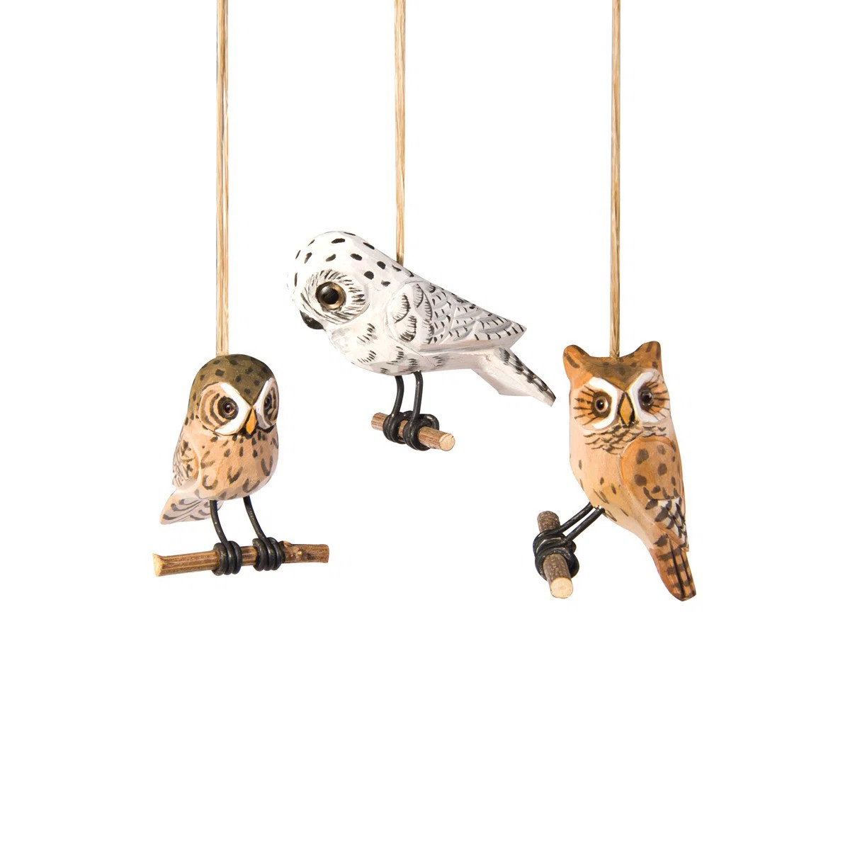 Wood Hanging Figurine Ornament | Wayfair North America