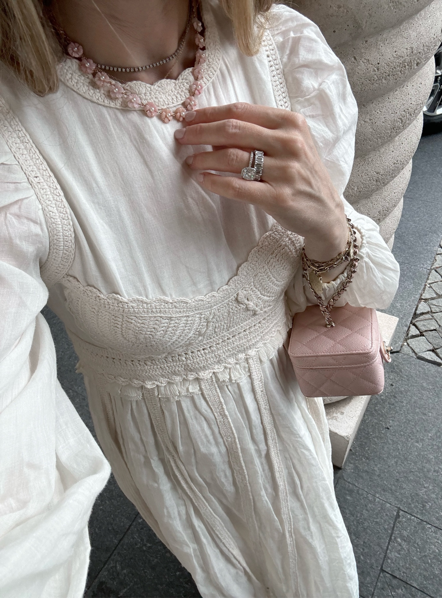 Summer dress. Obsessed! Found more sizes. I’m in 00. 