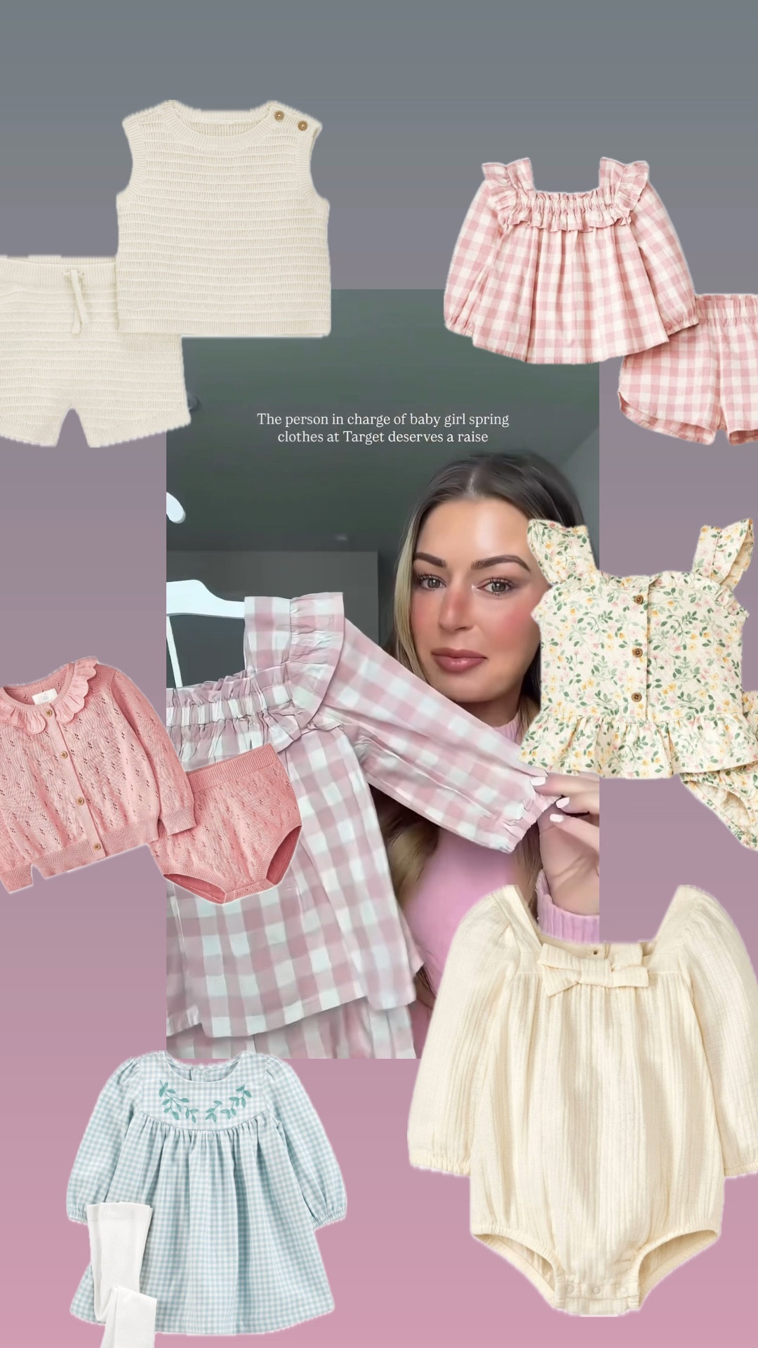 TARGET JUST RELEASED THEIR SPRING BABY COLLECTION!!! IM SCREAMING!!! These are the cutest, modern, dainty outfits! Run before they sell out!! 

baby girl spring haul, baby girl spring outfits, baby girl clothing haul, baby girl fashion, baby girl wardrobe, baby girl spring dresses, baby girl onesies, baby girl rompers, baby girl matching sets, baby girl Easter outfits, baby girl floral outfits, baby girl trendy clothes, baby girl boutique clothing, baby girl spring must-haves, baby girl outfit ideas, baby girl cute clothes, baby girl shopping haul, baby girl affordable fashion, baby girl spring style, baby girl seasonal wardrobe

#LTKMostLoved #LTKSeasonal #LTKBaby

#LTKBaby #LTKMostLoved #LTKKids