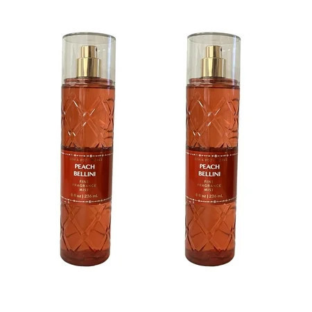 Bath & Body Works Peach Bellini Fragrance Mist 2 Pack 8 fl oz | Walmart (US)