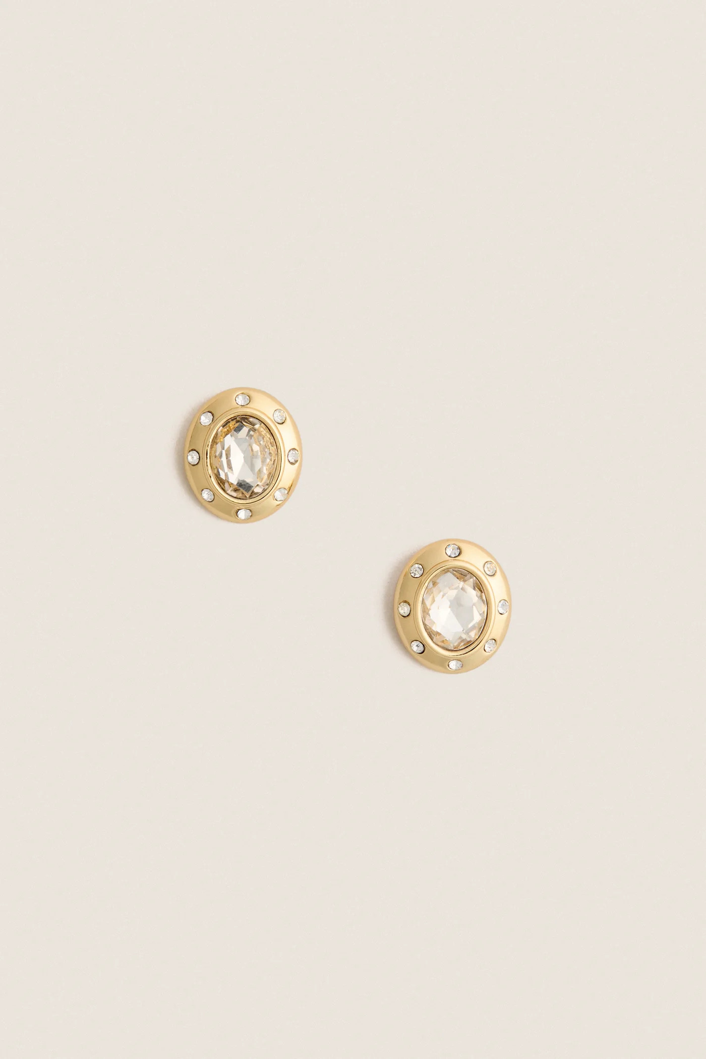 Crystal Analia Stud Earrings | Tuckernuck (US)