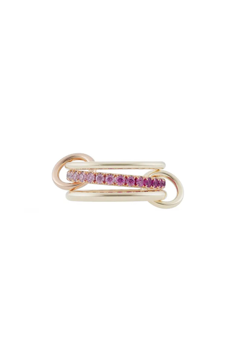 Spinelli Kilcollin Petunia Ombré Pink Sapphire Linked Ring | Nordstrom | Nordstrom