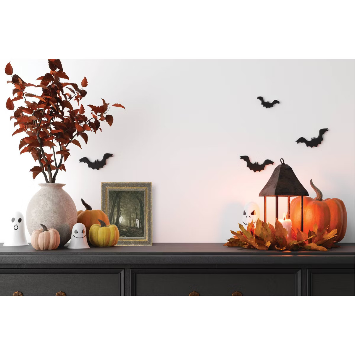 Petal Lane 8"x10" Peeking Ghost Wall Art | Target