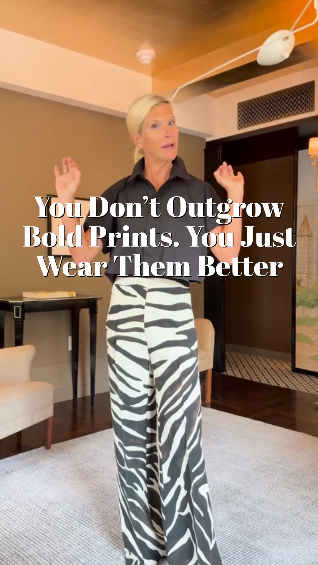 Zebra print wasn’t on my bingo card, but here we are. XS, high-waisted, and obsessed.
