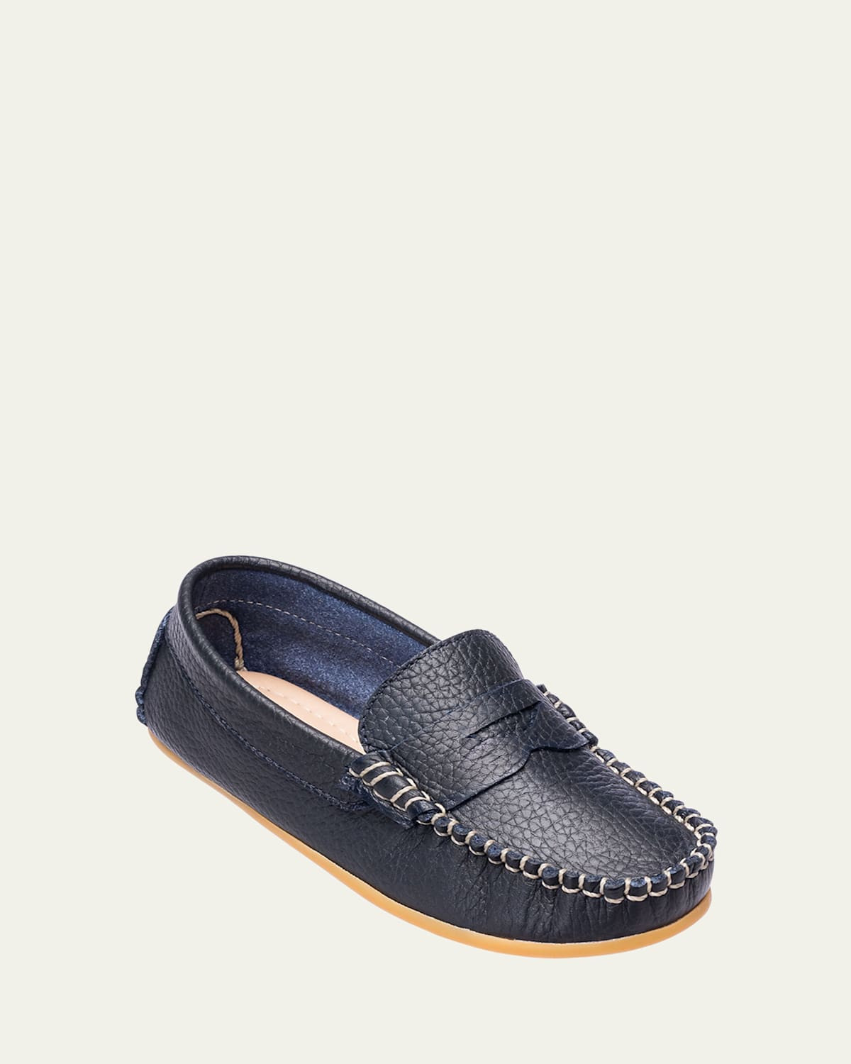 Boy's Alex Leather Driver Loafers, Toddler/Kids | Bergdorf Goodman