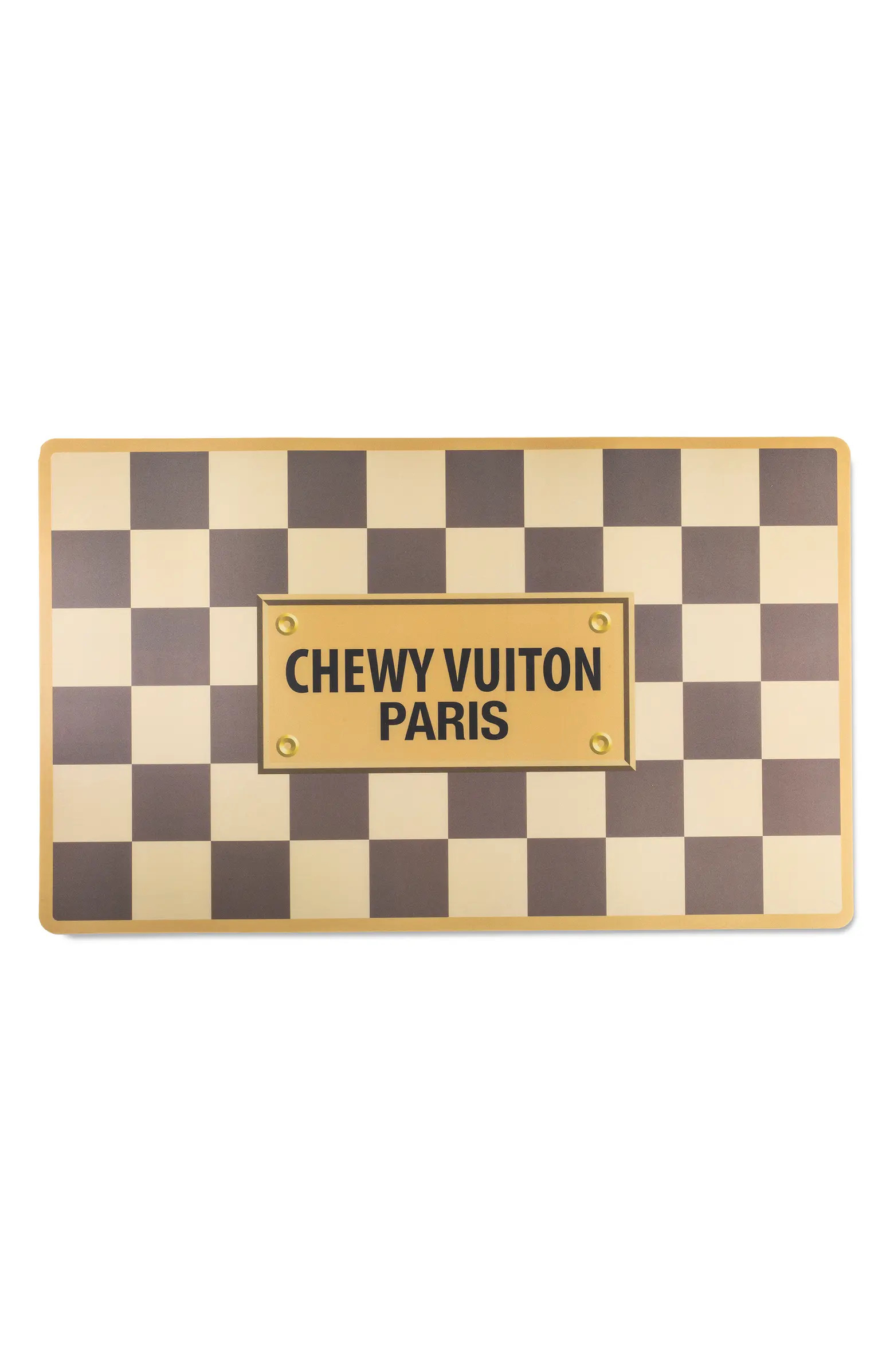 Checker Chewy Vuiton Placemat | Nordstrom