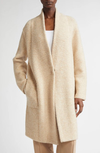 Click for more info about Bouclé Cardigan Coat