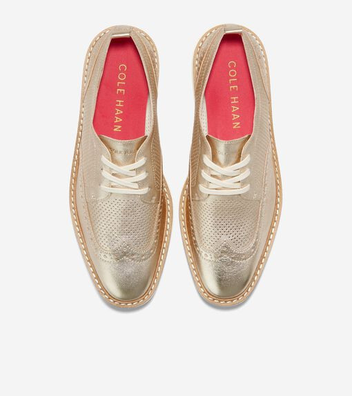 Women's ØriginalGrand Platform Wingtip Oxfords | Cole Haan (US)