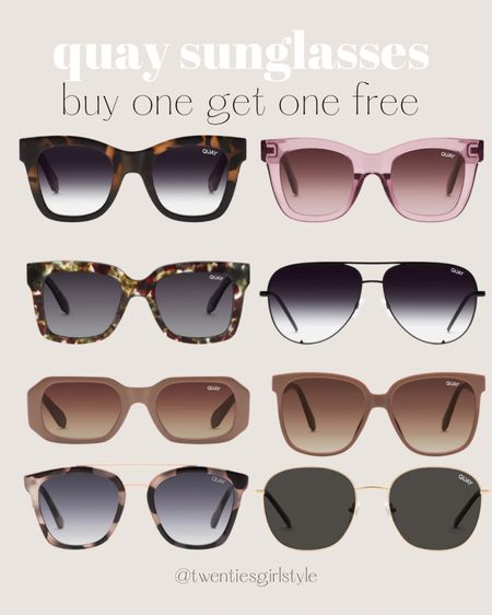 Quay sunglasses buy one get one free 🙌🏻🙌🏻

#LTKbeauty #LTKunder100 #LTKstyletip