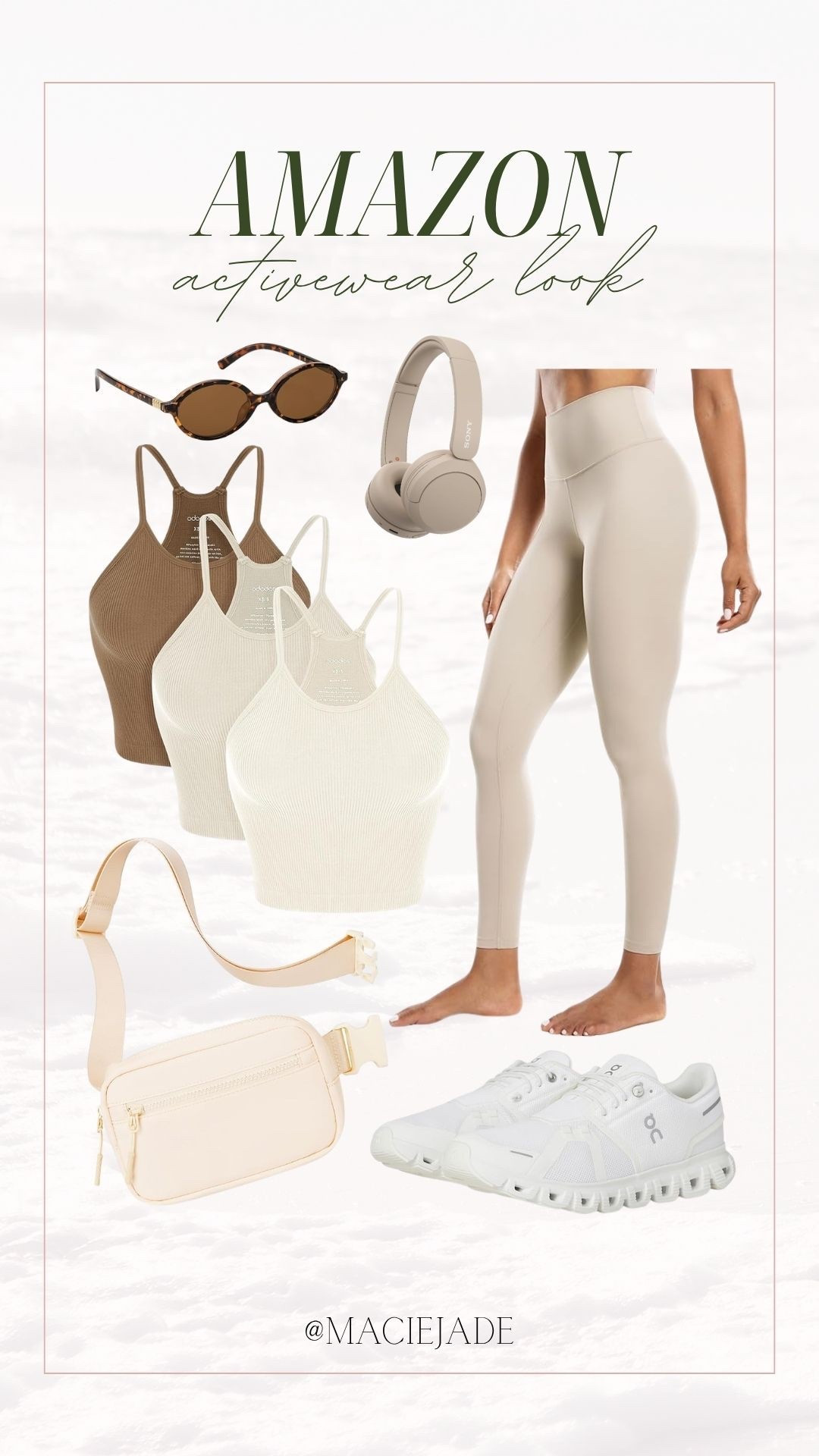 Amazon activewear favorites 🤍 love these super soft + stretchy leggings! ✨ 

Amazon finds, amazon find, Amazon leggings, workout outfit, workout look, active outfit, gym outfit, midsize approved

#LTKSeasonal #LTKActive #LTKMidsize