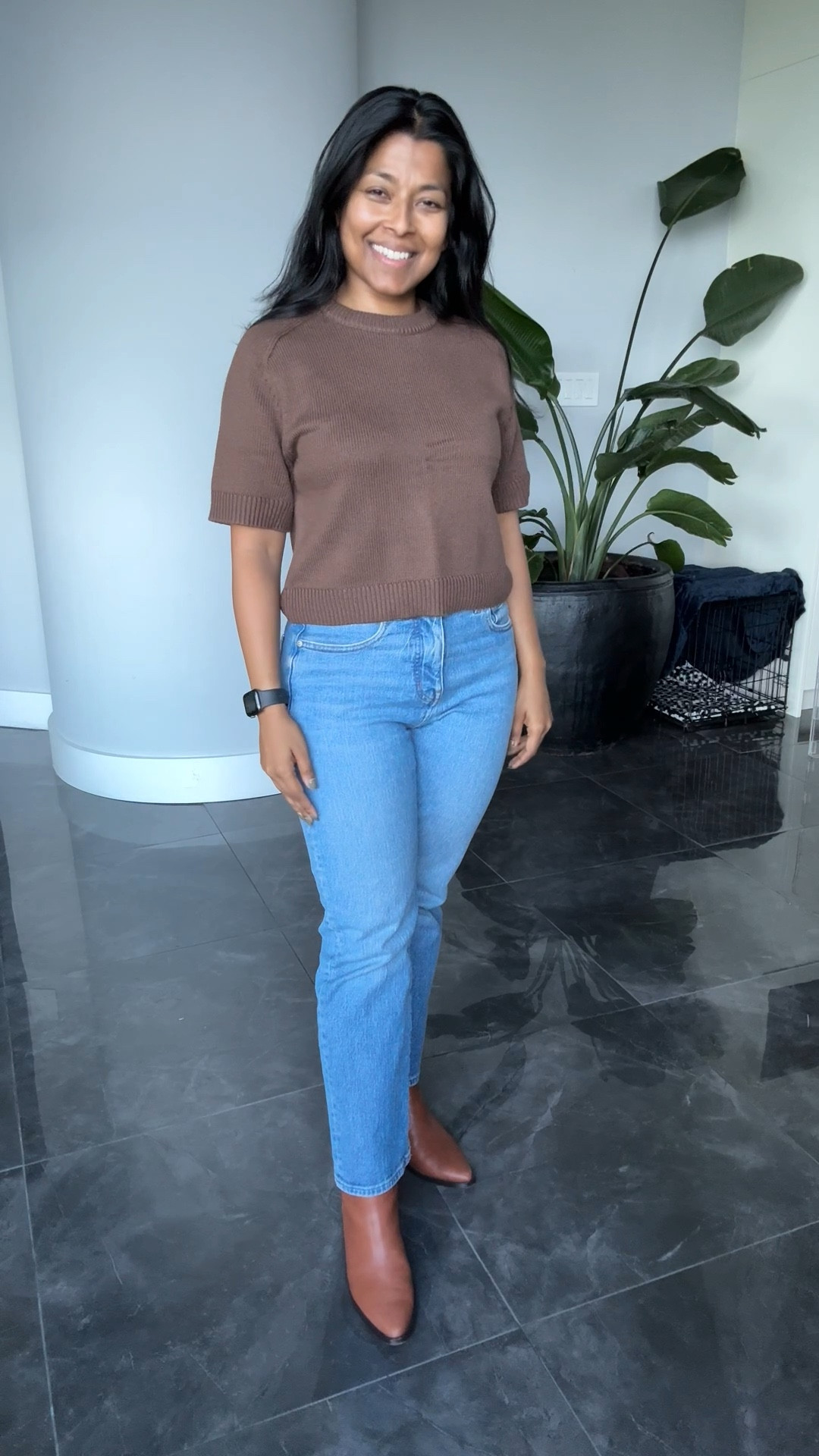 Effortless Fall outfit idea from Abercrombie and Madewell. Sweater comes in multiple colors. I’m wearing the 90’s straight Madewell Jeans in 27 petite and Madewell Darcy boots. I’ve had the boots for 2 years now! Expensive but worth it.

#LTKSeasonal #LTKFindsUnder100 #LTKFallSale