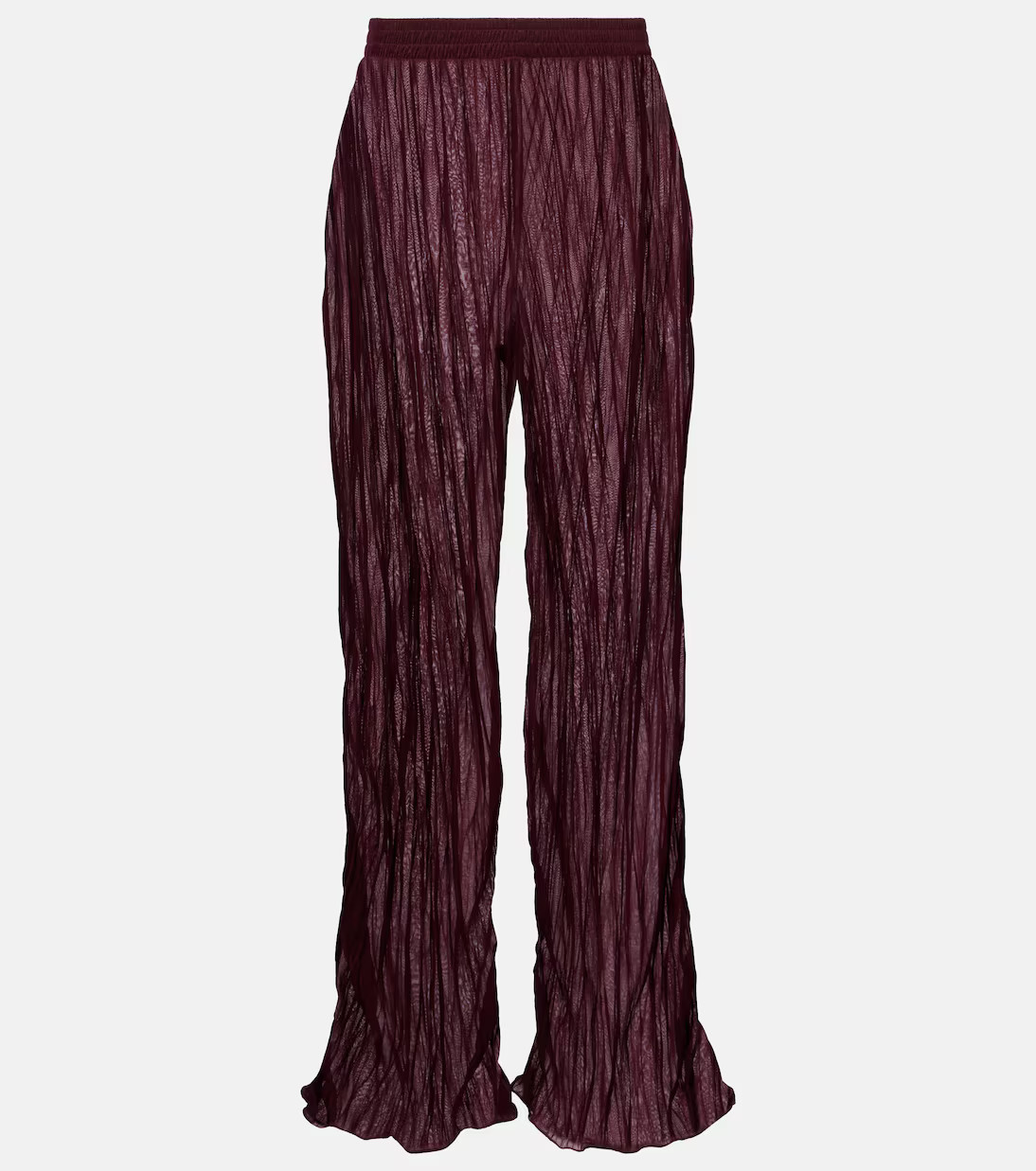 Amaya sheer wide-leg pants | Mytheresa (US/CA)