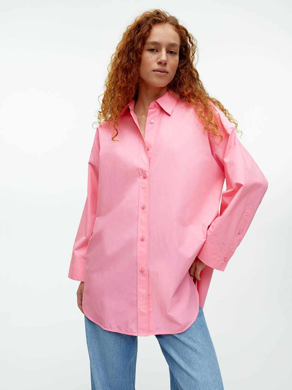 Oversized Poplin Shirt | ARKET (EU)