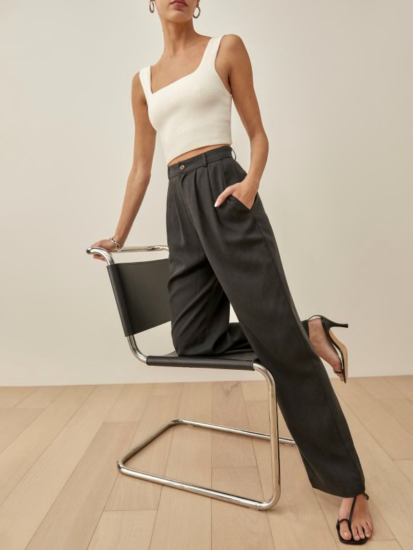Petites Mason Pant | Reformation (Global)
