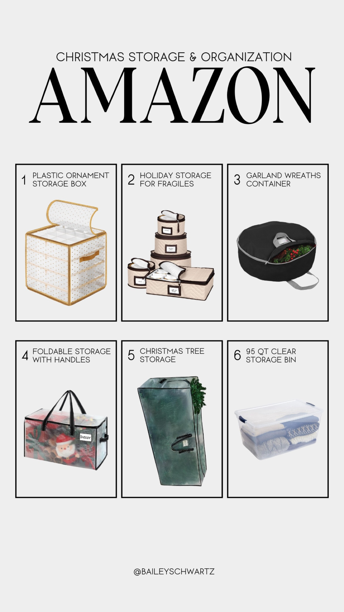 storage and organization favorites for putting away the holiday decorations 

#LTKSeasonal #LTKFindsUnder100