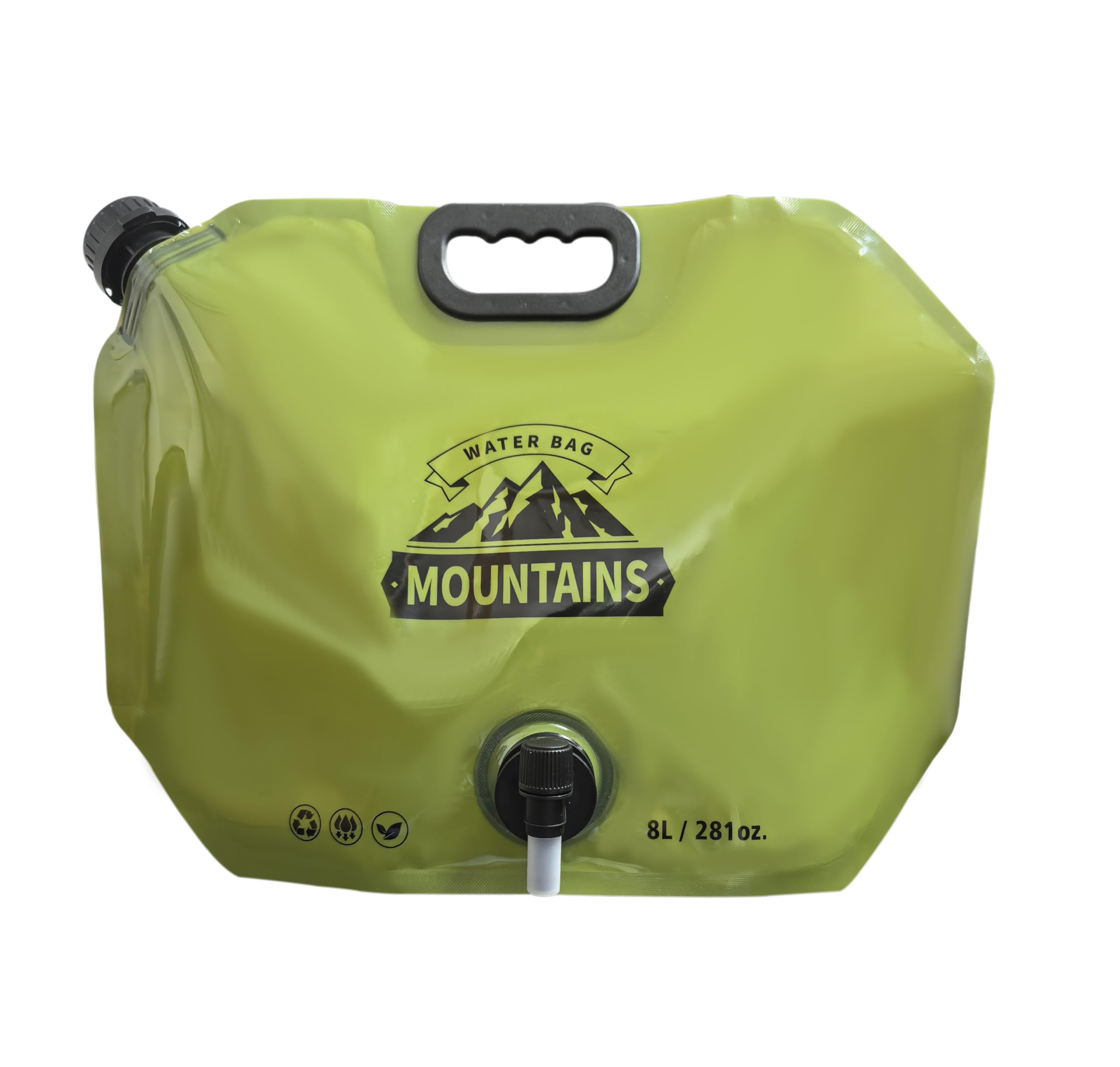 Prudance 2PCS 8L Lightweight Foldable Water Bag - Portable BPA-Free Water Storage with Leakproof ... | Amazon (US)