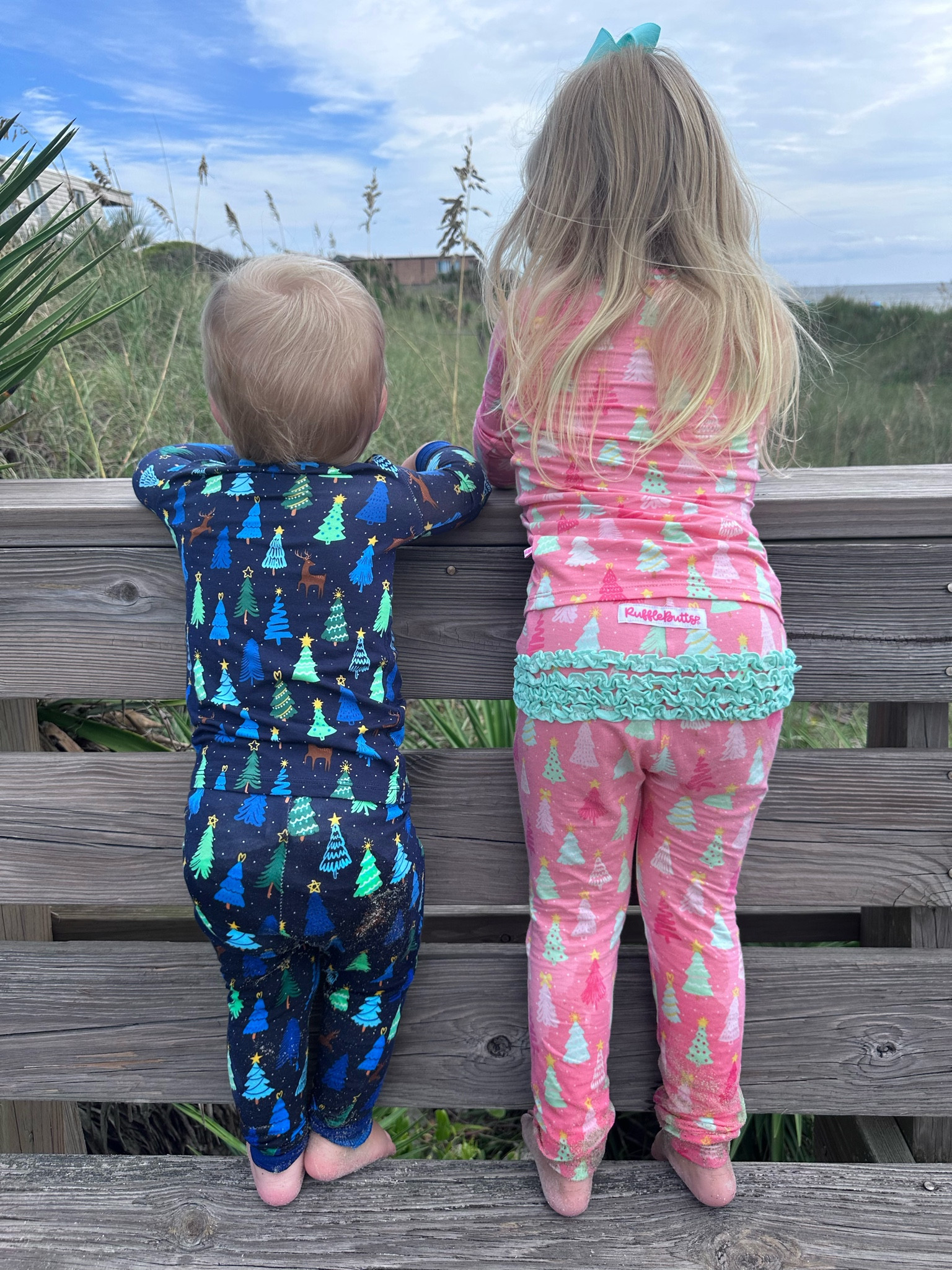 Christmas at the beach🎄

These super cute Christmas pajamas are launching today at RuffleButts! This print will be available for your entire family. We just got the matching pants for my husband and I. This will be our first Christmas at home in North Carolina and I’m so excited to start creating our own traditions! 

#LTKBaby #LTKKids #LTKBump
