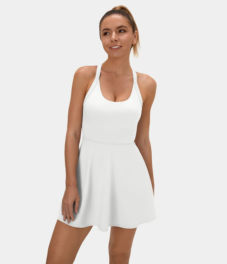 Backless Crisscross Active Dress | HALARA