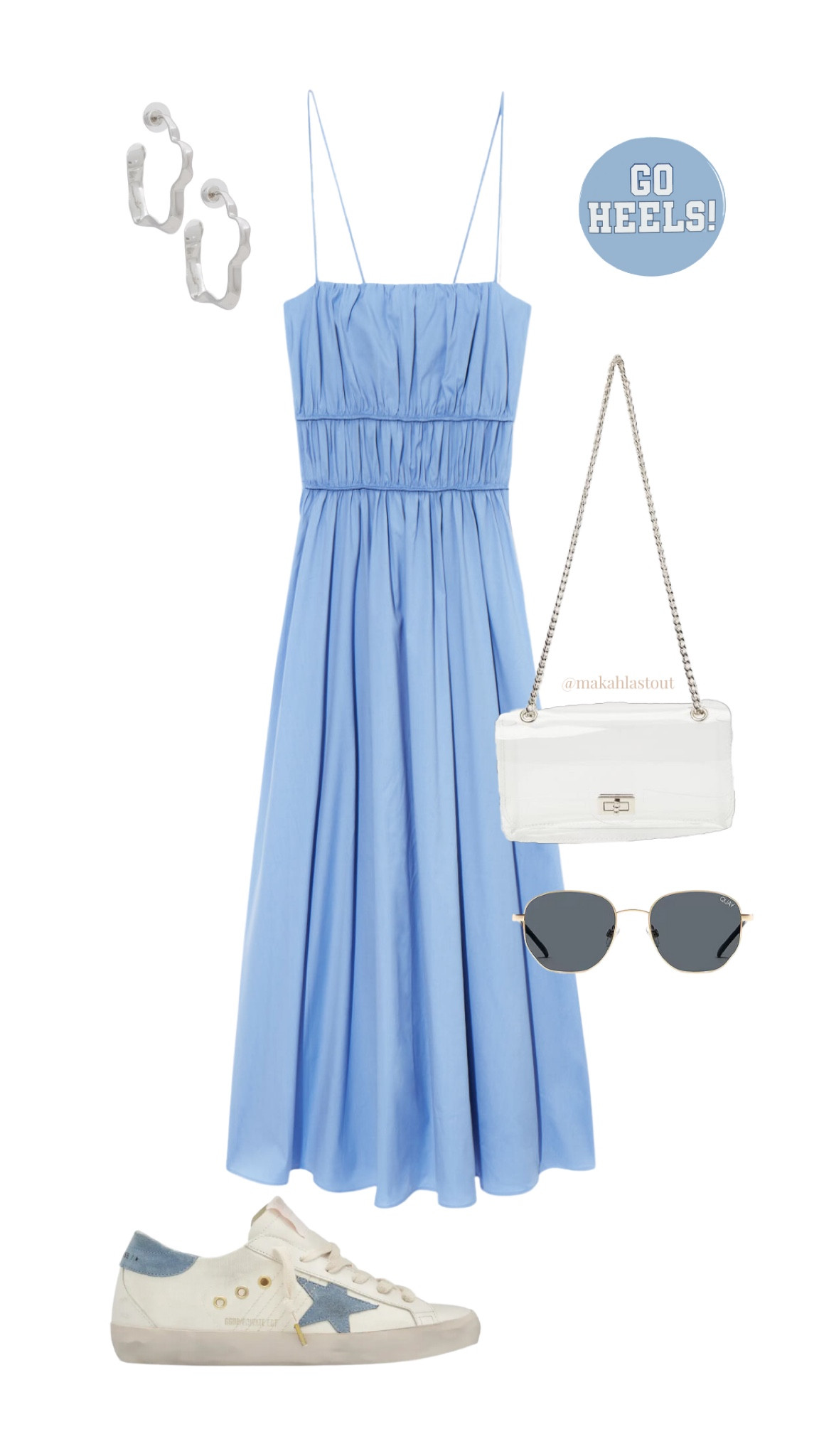 UNC Game Day Look

#LTKBacktoSchool #LTKFind #LTKSeasonal