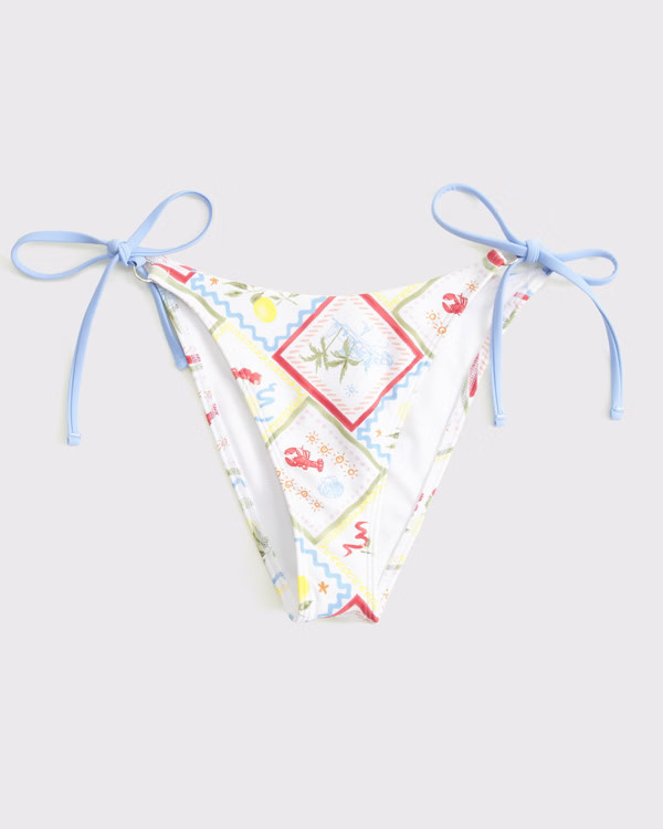 Low Rise Tie-Side Cheeky Bottom | Abercrombie & Fitch (US)