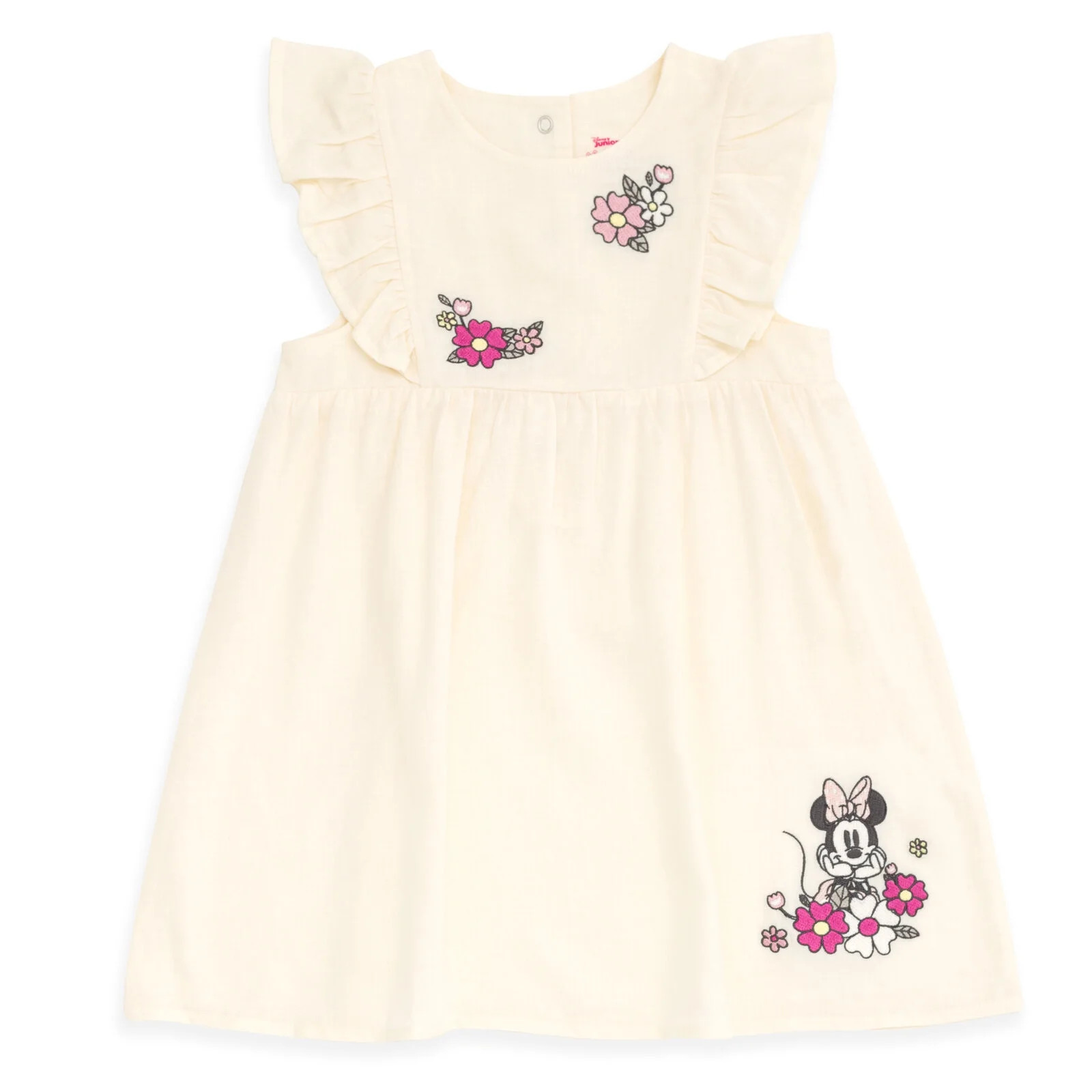 Disney Minnie Mouse Linen Matching Family Dress Toddler to Little Kid | Walmart (US)